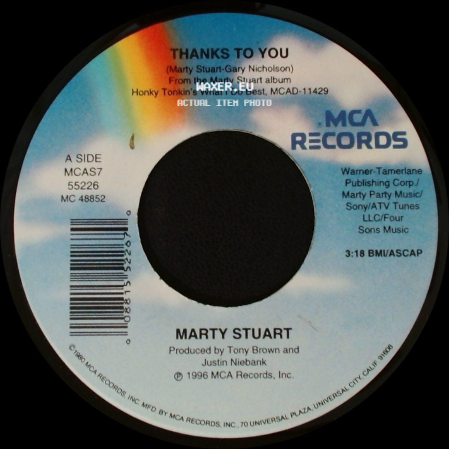 Marty Stuart - Thanks To You / Country Girls side A