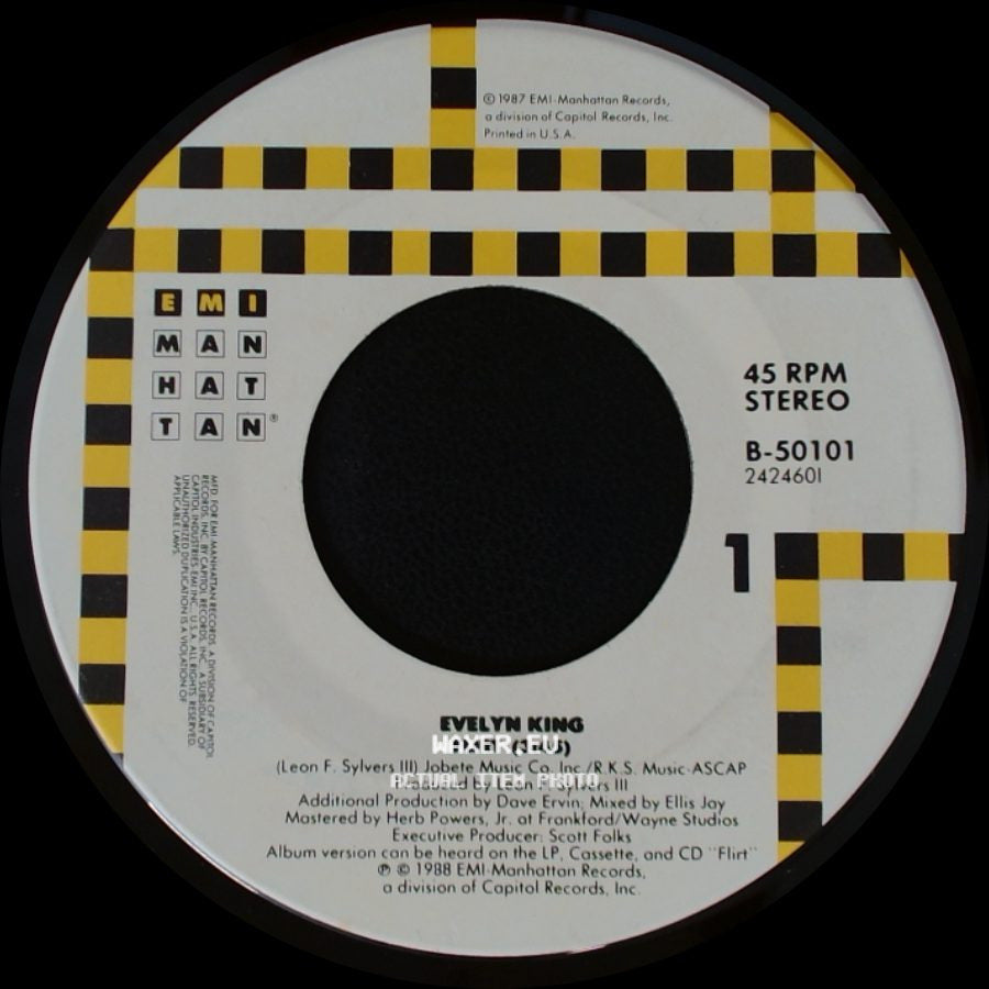 Evelyn King - Flirt / Flirt (Dub Mix) side A