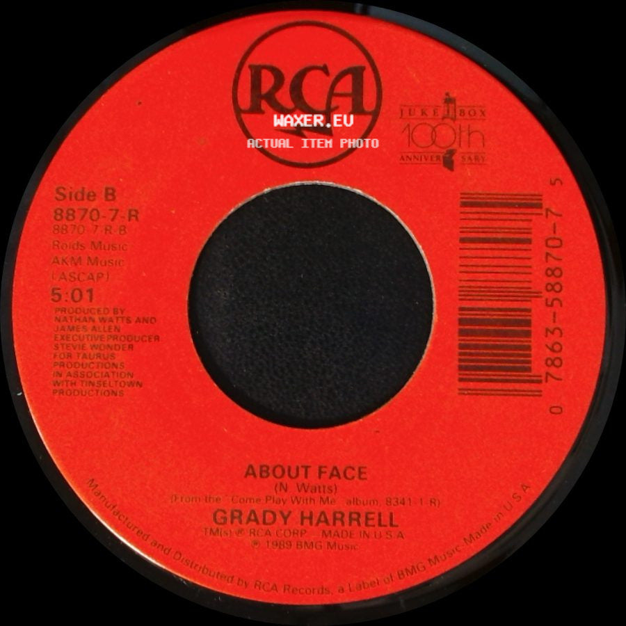 Grady Harrell - Sticks And Stones (Edit) / About Face side B