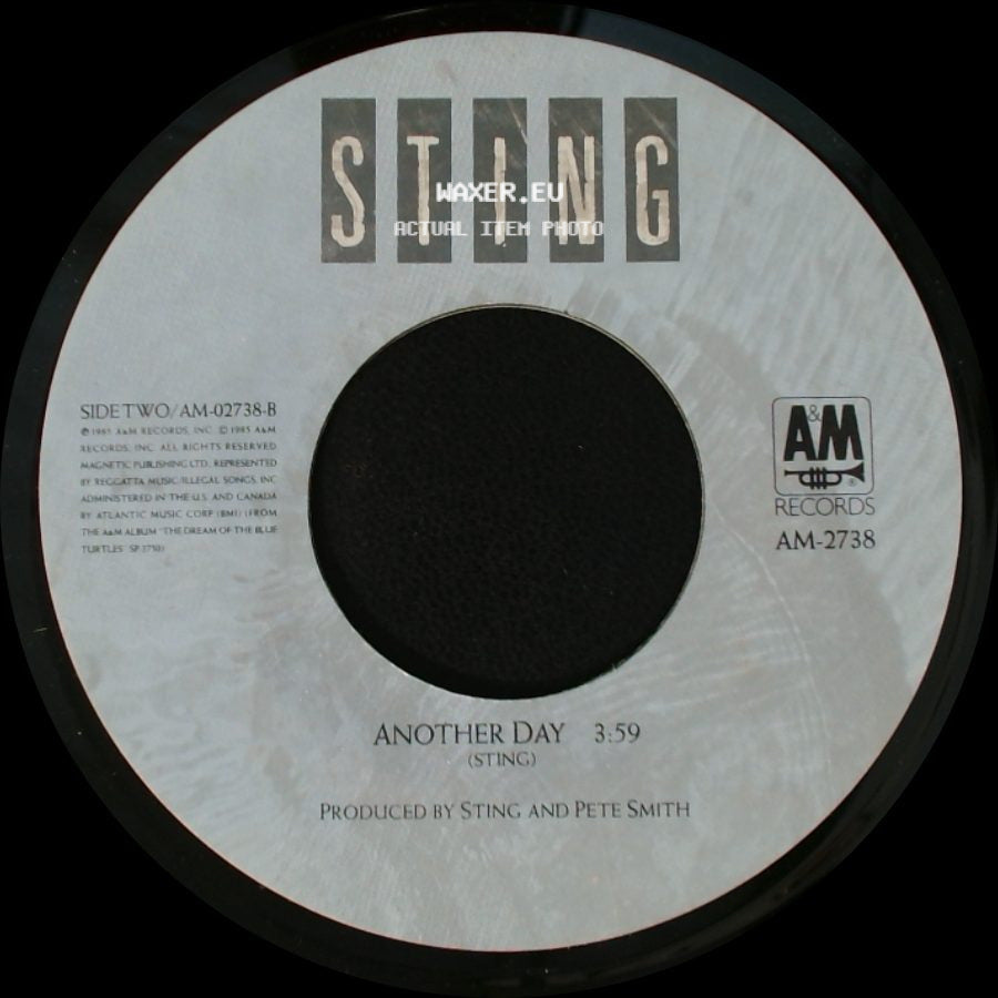 Sting - If You Love Somebody Set Them Free / Another Day side B