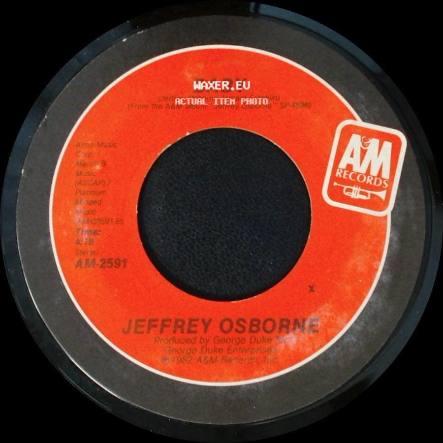 Jeffrey Osborne - Baby / Stay With Me Tonight side A