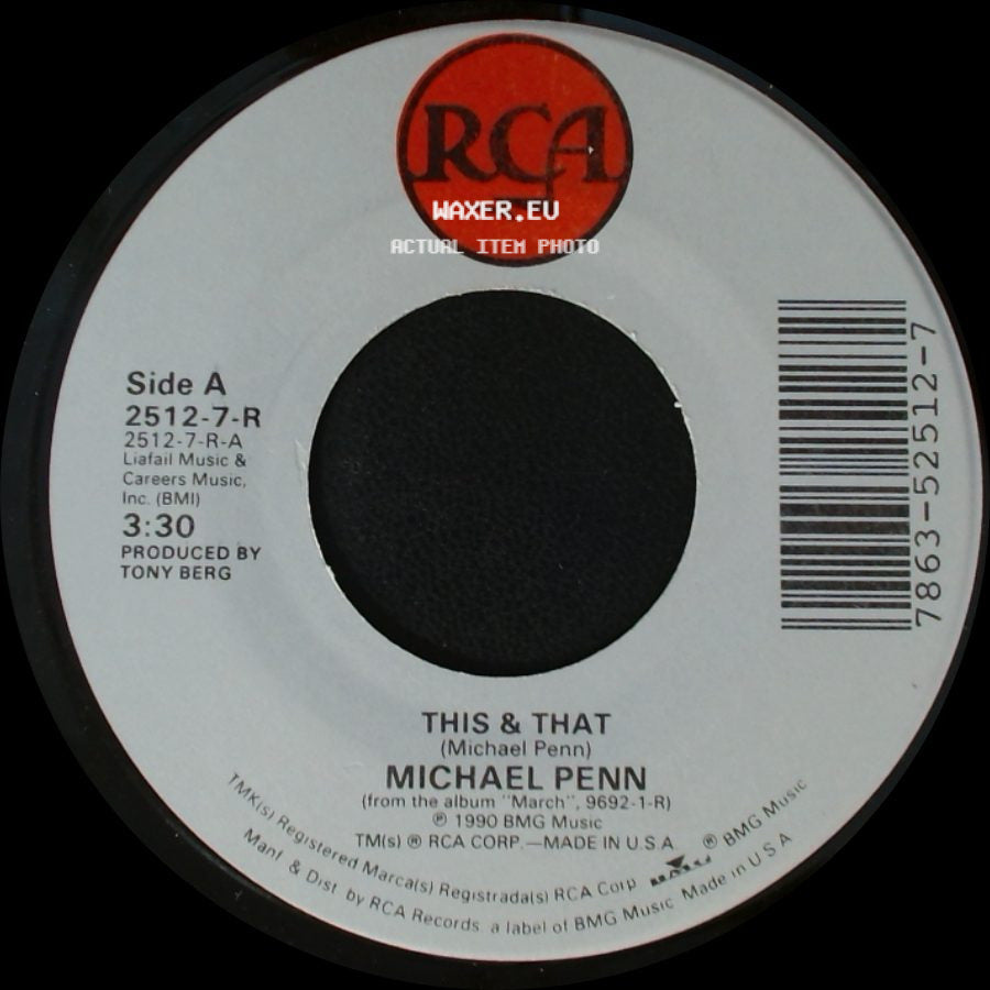 Michael Penn - This & That / No Myth (Acoustic Version) side A