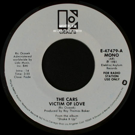 The Cars - Victim Of Love / Victim Of Love side B