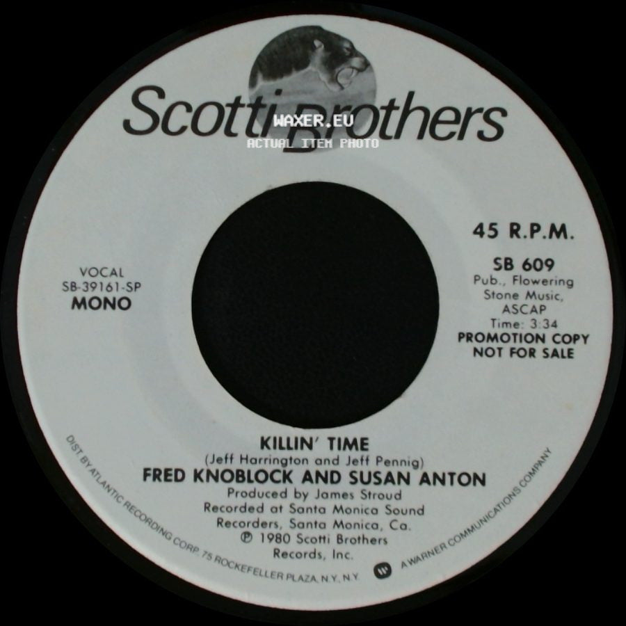 Fred Knoblock And Susan Anton - Killin' Time / Killin' Time side B