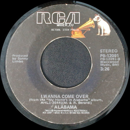 Alabama - I Wanna Come Over / Why Lady Why side A
