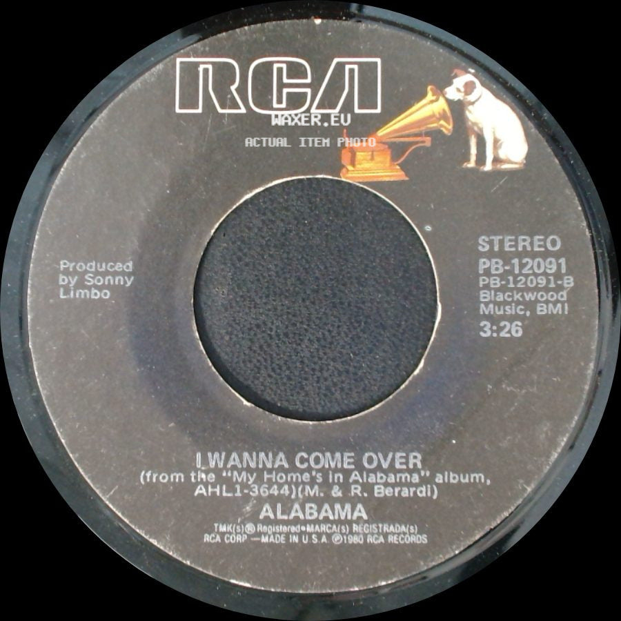 Alabama - I Wanna Come Over / Why Lady Why side A