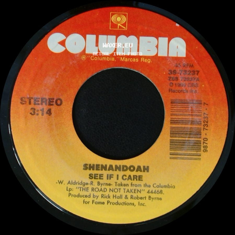 Shenandoah - See If I Care / Lily Of The Alley side A