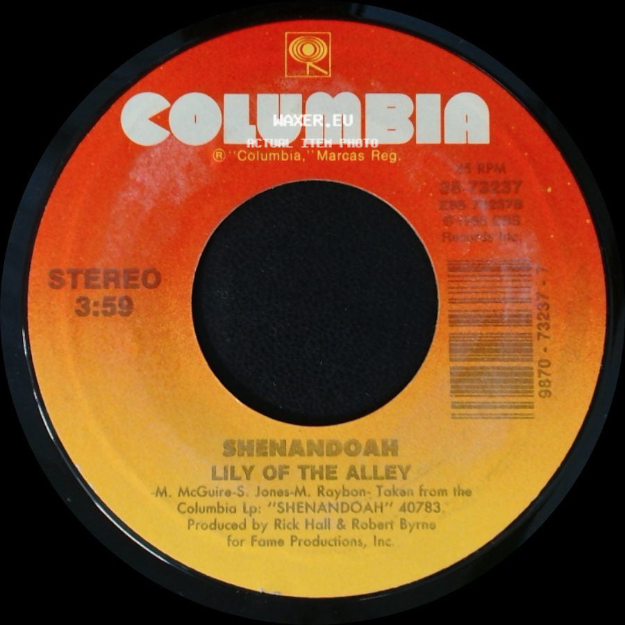 Shenandoah - See If I Care / Lily Of The Alley side B