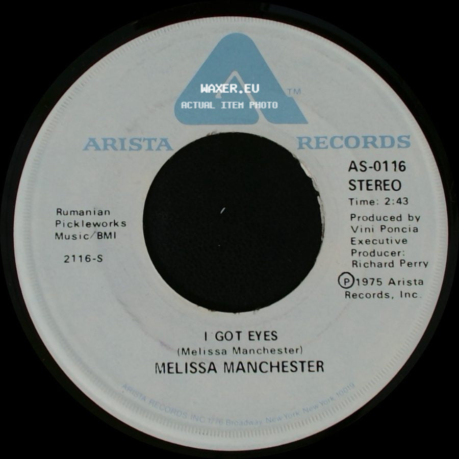 Melissa Manchester - I Got Eyes / Midnight Blue side A