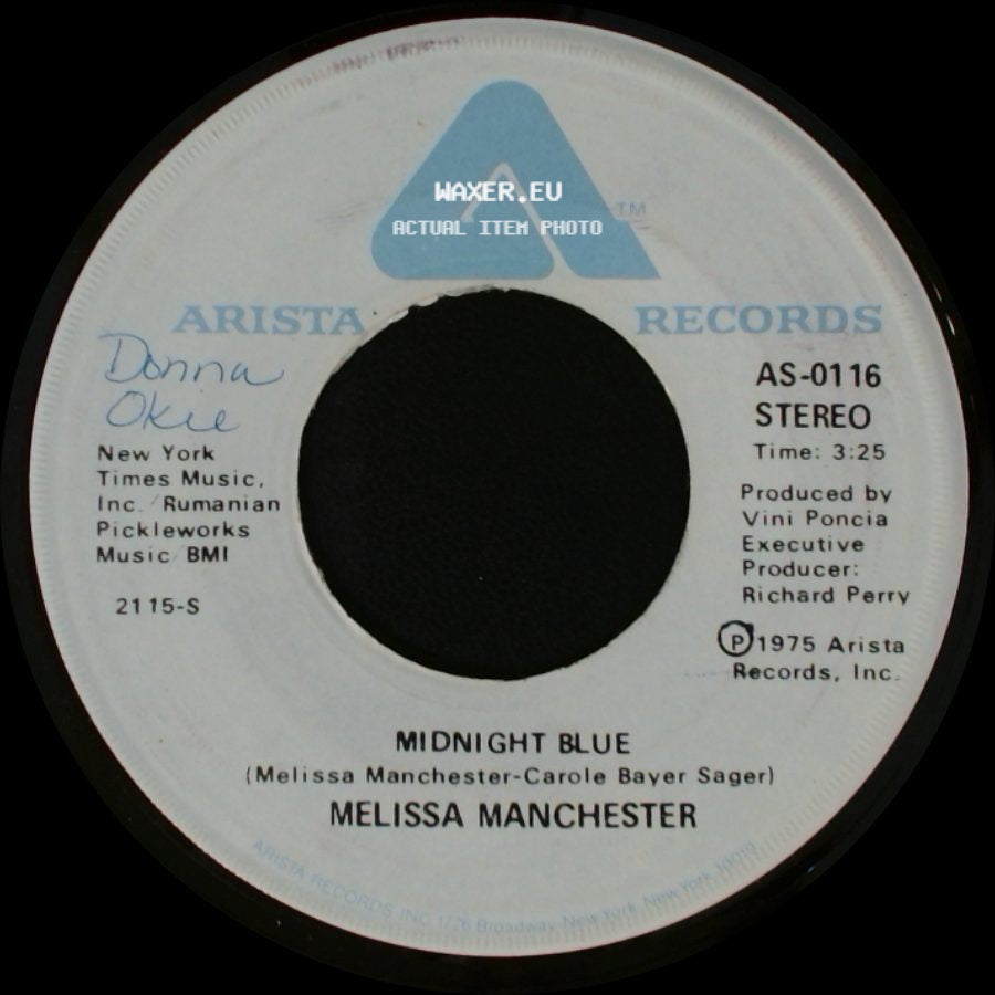 Melissa Manchester - I Got Eyes / Midnight Blue side B
