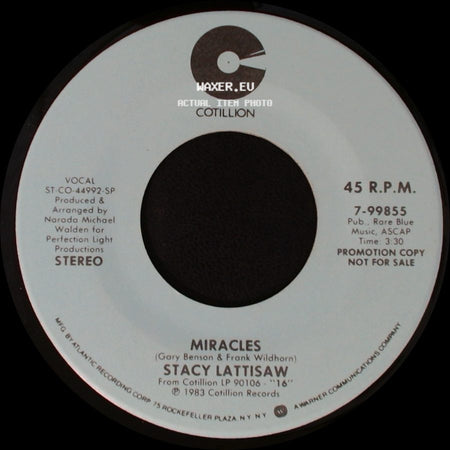 Stacy Lattisaw - Miracles / Miracles side A