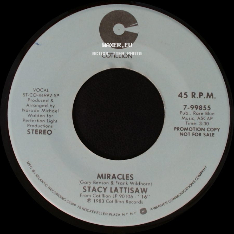 Stacy Lattisaw - Miracles / Miracles side B