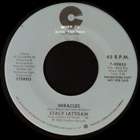 Stacy Lattisaw - Miracles / Miracles side B