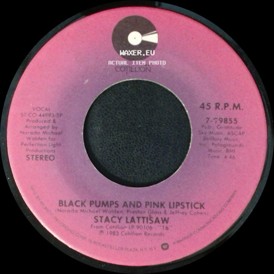 Stacy Lattisaw - Miracles / Black Pumps And Pink Lipstick side B