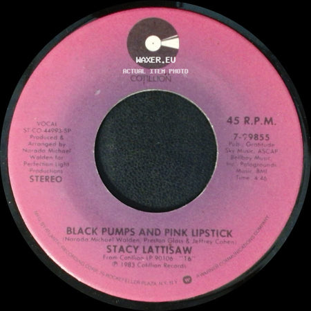 Stacy Lattisaw - Miracles / Black Pumps And Pink Lipstick side B