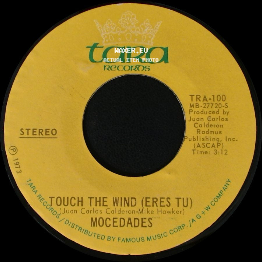 Mocedades - Touch The Wind (Eres Tu) / Eres Tu (Touch The Wind) side A