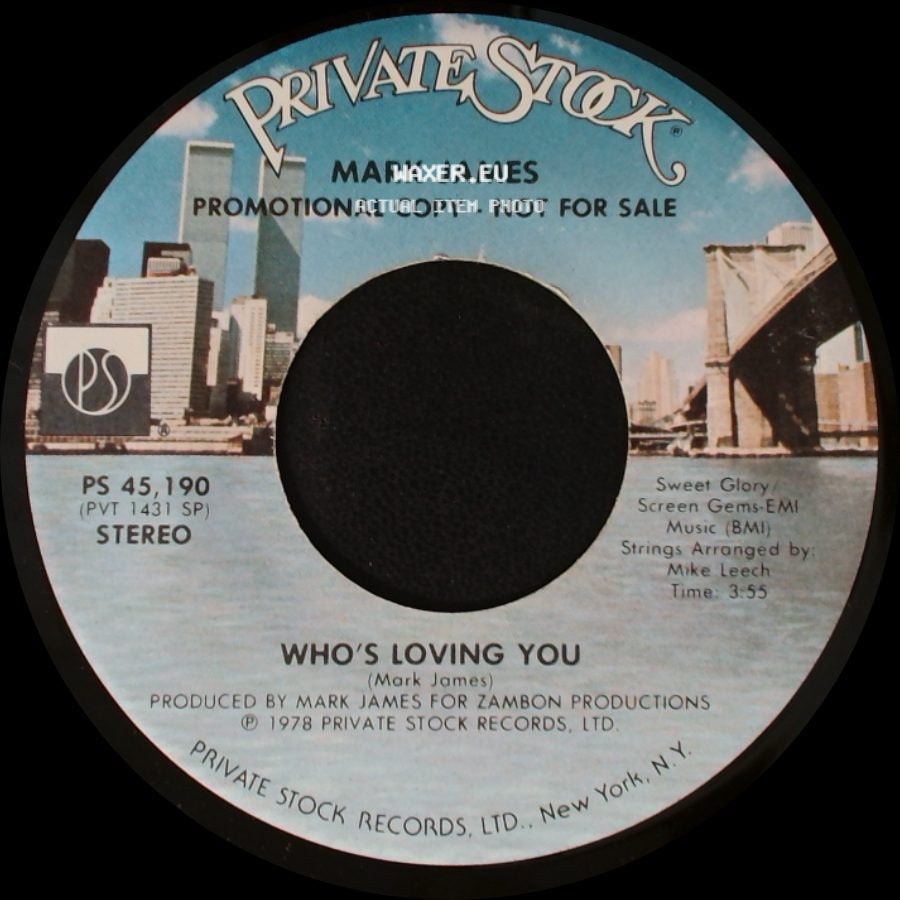 Mark James - Who's Loving You / Who's Loving You side A