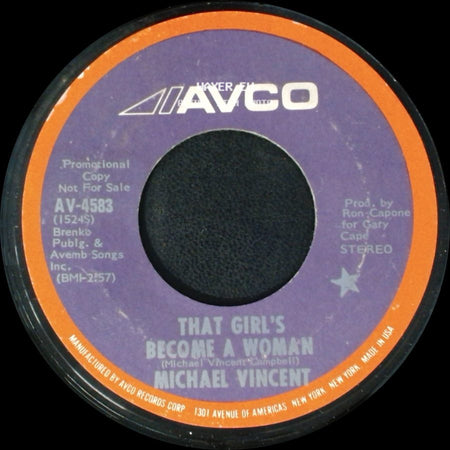 Michael Vincent - That Girl's Become A Woman / That Girl's Become A Woman side B