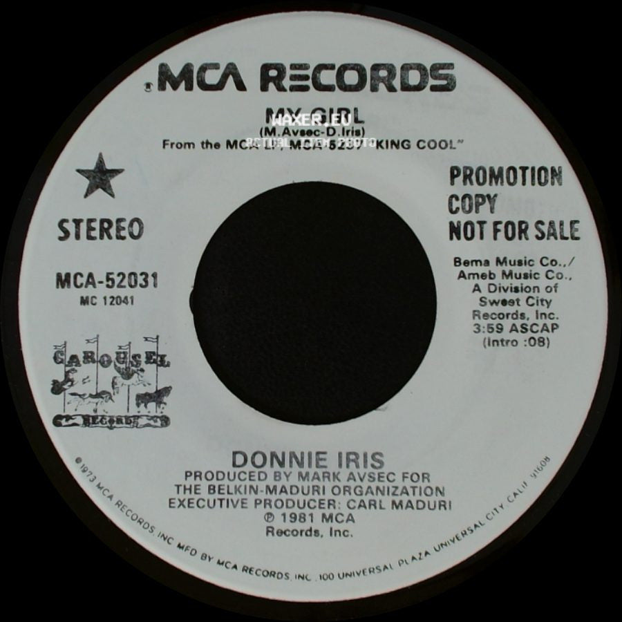 Donnie Iris - My Girl / My Girl side A