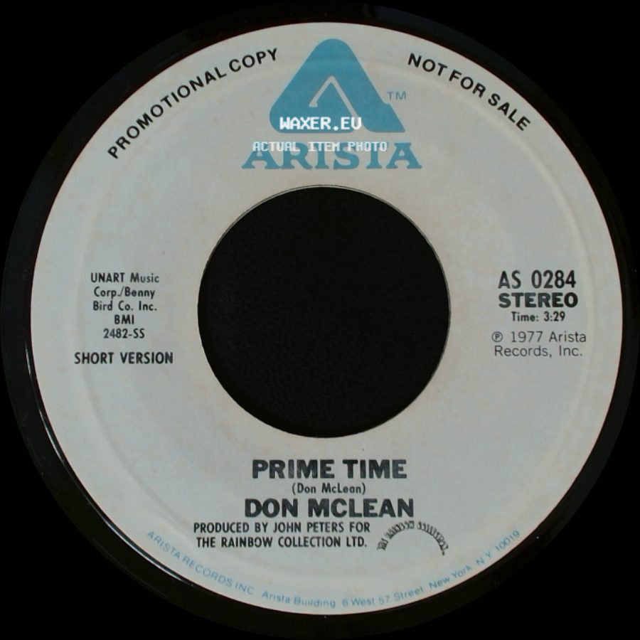 Don Mclean - Prime Time / Prime Time side A