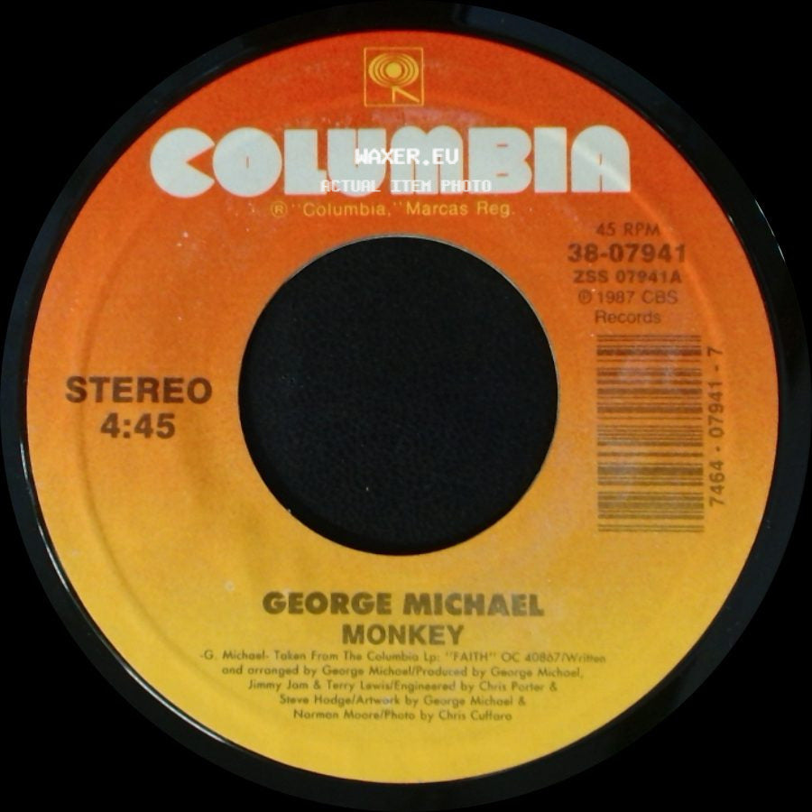 George Michael - Monkey (Acappella) / Monkey side B