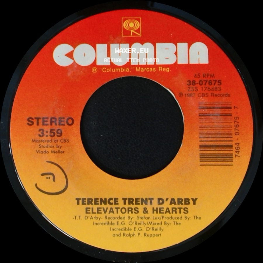 Terence Trent D'arby - Wishing Well / Elevators & Hearts side B