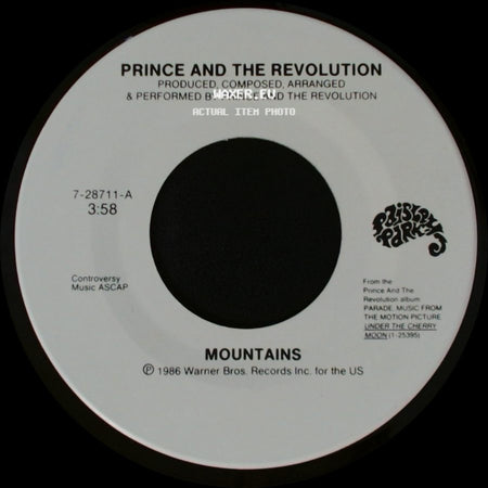 Prince And The Revolution - Mountains / Alexa De Paris side A