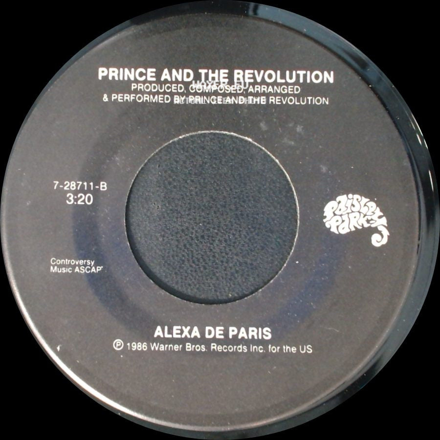Prince And The Revolution - Mountains / Alexa De Paris side B