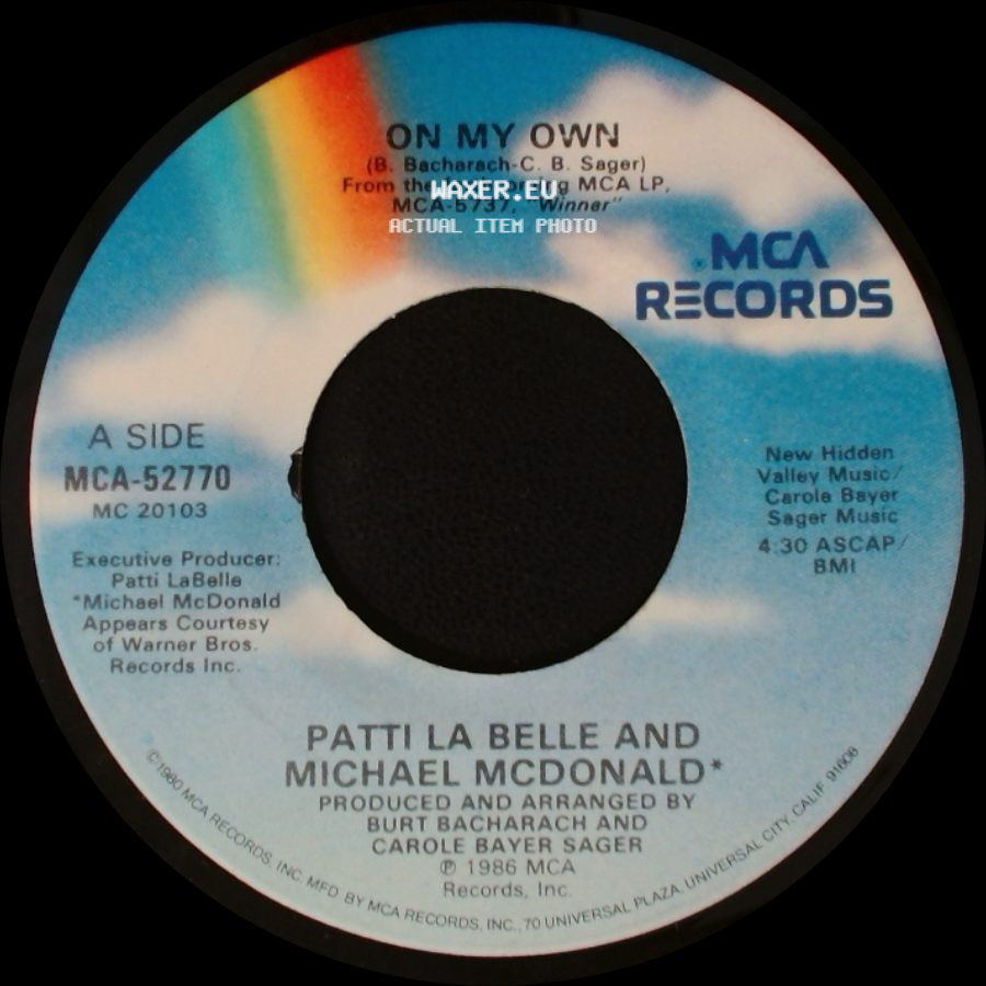 Patti La Belle And Michael Mcdonald / Patti La Belle - On My Own / Stir It Up side A