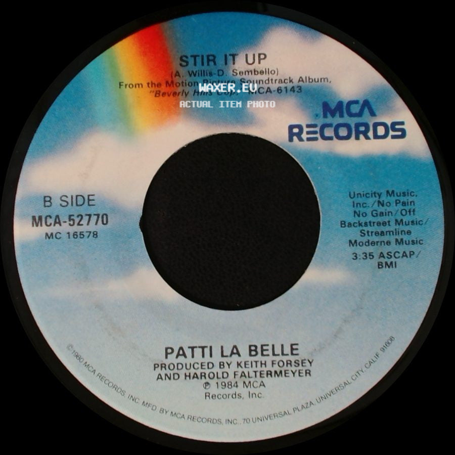 Patti La Belle And Michael Mcdonald / Patti La Belle - On My Own / Stir It Up side B