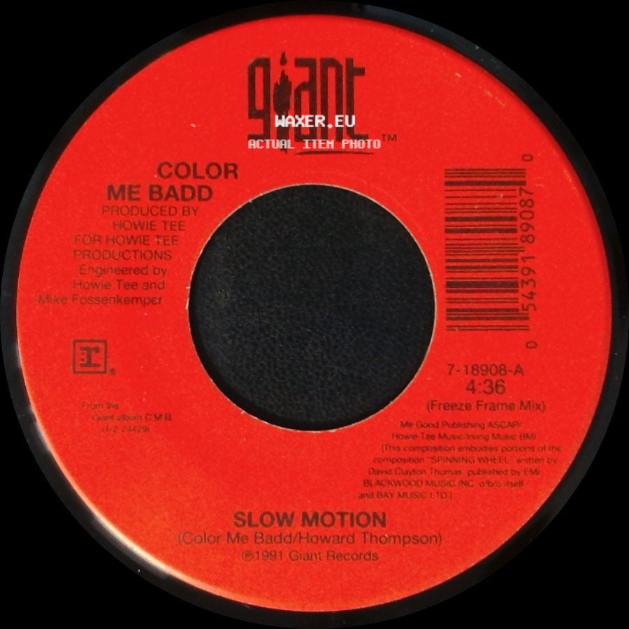 Color Me Badd - Slow Motion / Slow Motion side B