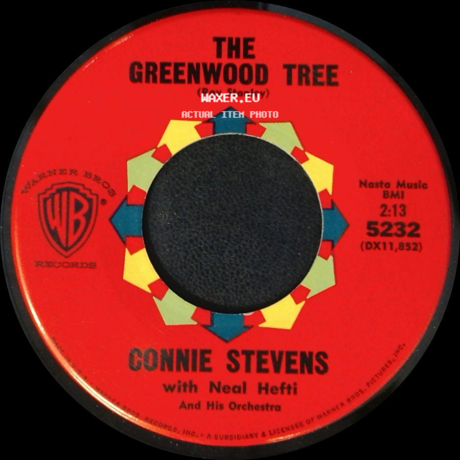 Connie Stevens With Neal Hefti And His Orchestra - If You Don't Somebody Else Will / The Greenwood Tree side B