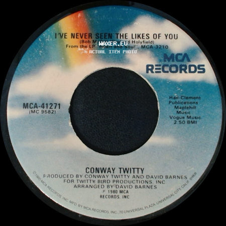 Conway Twitty - I've Never Seen The Likes Of You / Soulful Woman side A