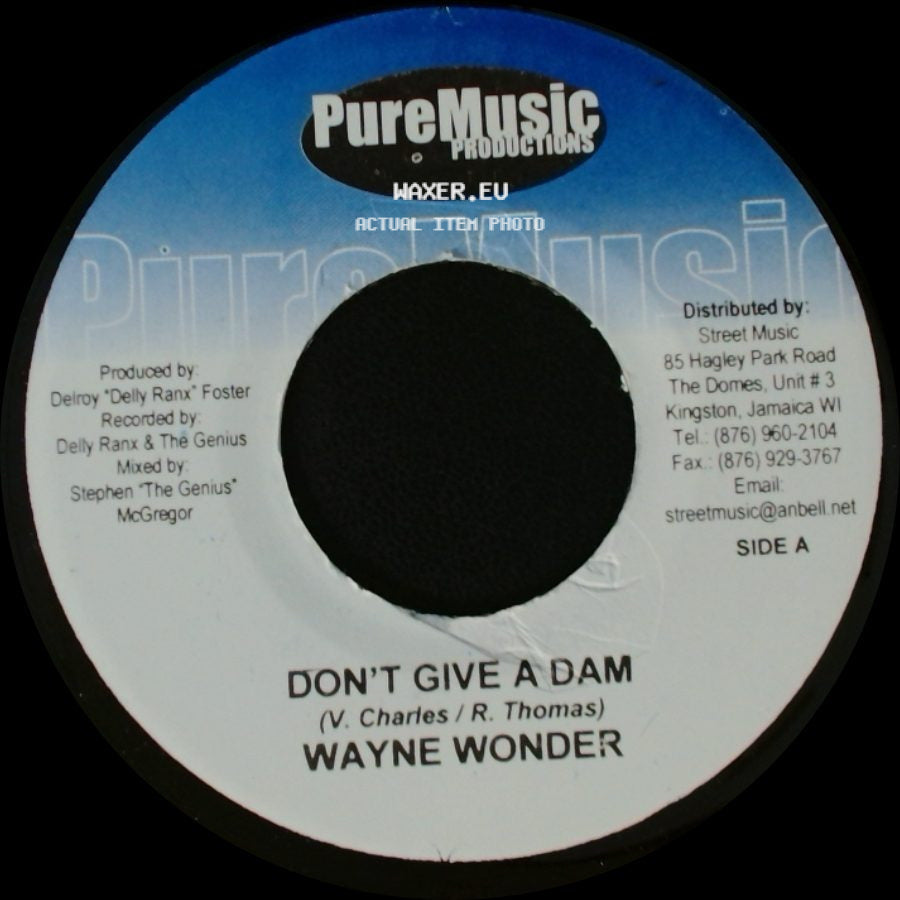 Wayne Wonder - Don't Give A Dam / Red Bull & Guiness Riddim side A