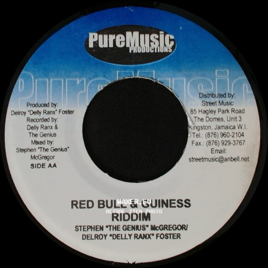 Sizzla / Stephen 'the Genus' Mcgregor / Delroy 'delly Ranx' Foster - Nuh Business / Red Bull & Guiness Riddim side B