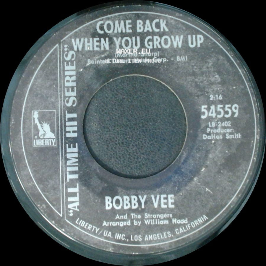 Bobby Vee - Come Back When You Grow Up / Beautiful People side A
