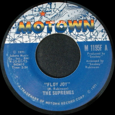 The Supremes - Floy Joy / This Is The Story side A