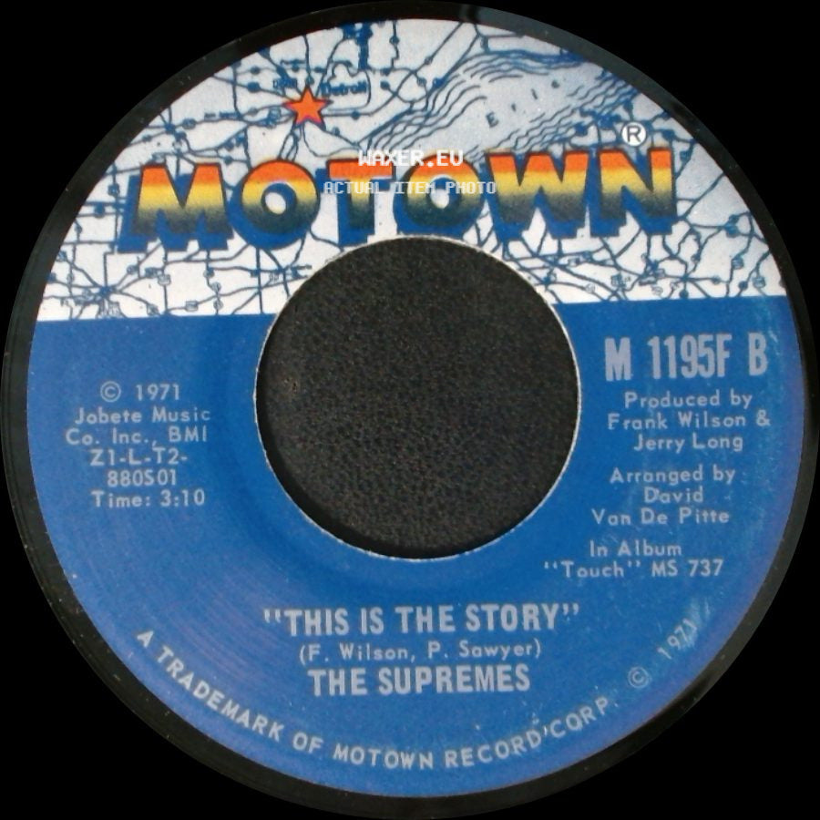 The Supremes - Floy Joy / This Is The Story side B
