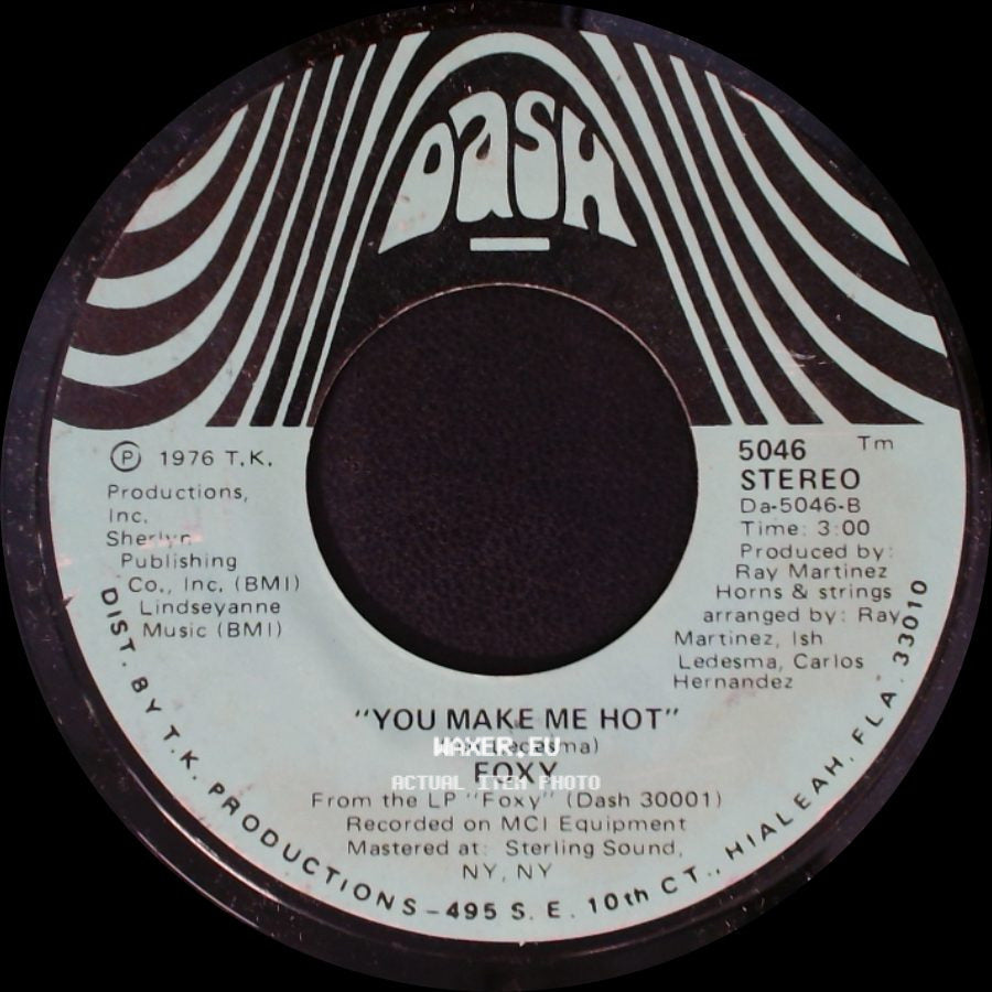 Foxy - You Make Me Hot / Get Off side A