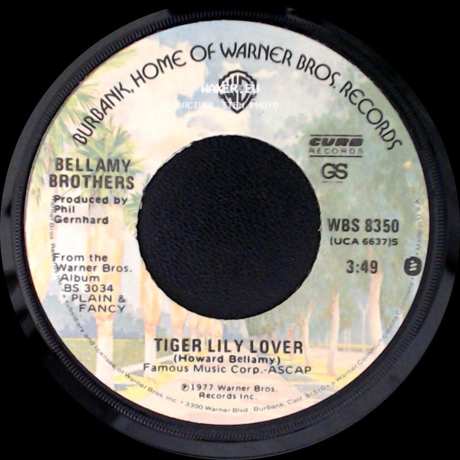 Bellamy Brothers - Crossfire / Tiger Lily Lover side B