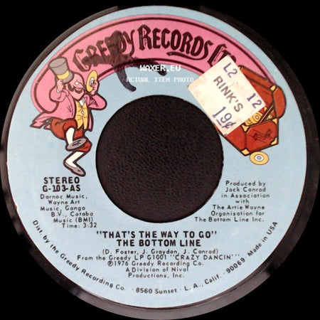The Bottom Line - That's The Way To Go / Disco Dobro side A
