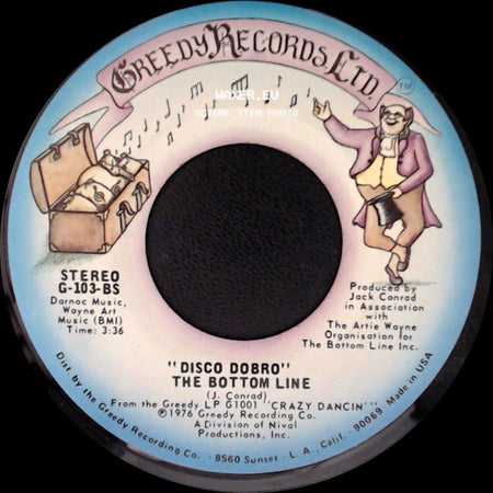 The Bottom Line - That's The Way To Go / Disco Dobro side B