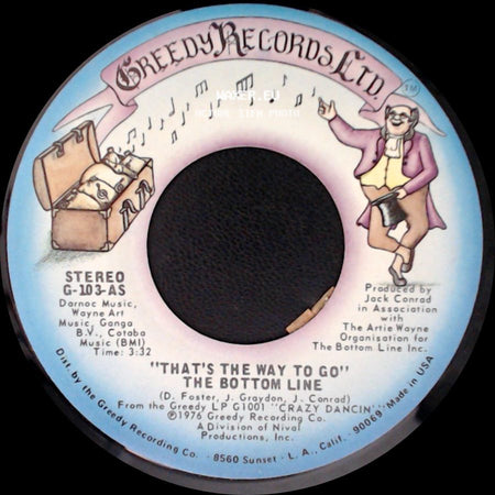 The Bottom Line - That's The Way To Go / Disco Dobro side A