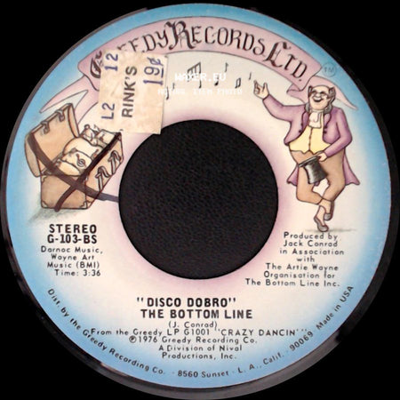The Bottom Line - That's The Way To Go / Disco Dobro side B