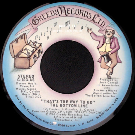 The Bottom Line - That's The Way To Go / Disco Dobro side A