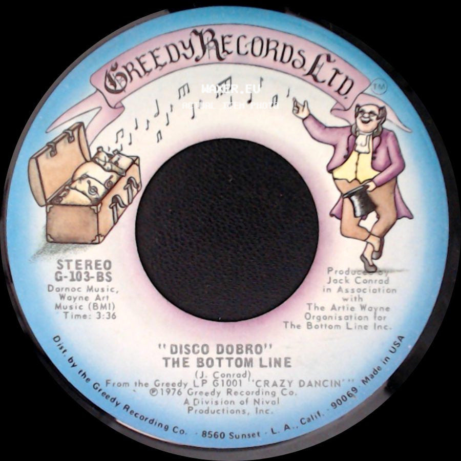 The Bottom Line - Disco Dobro / That's The Way To Go side A