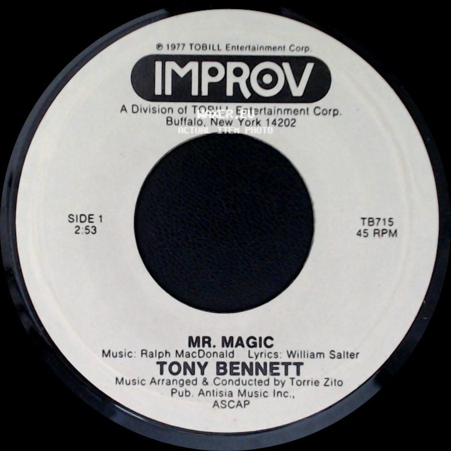 Tony Bennett - Mr. Magic / One side A