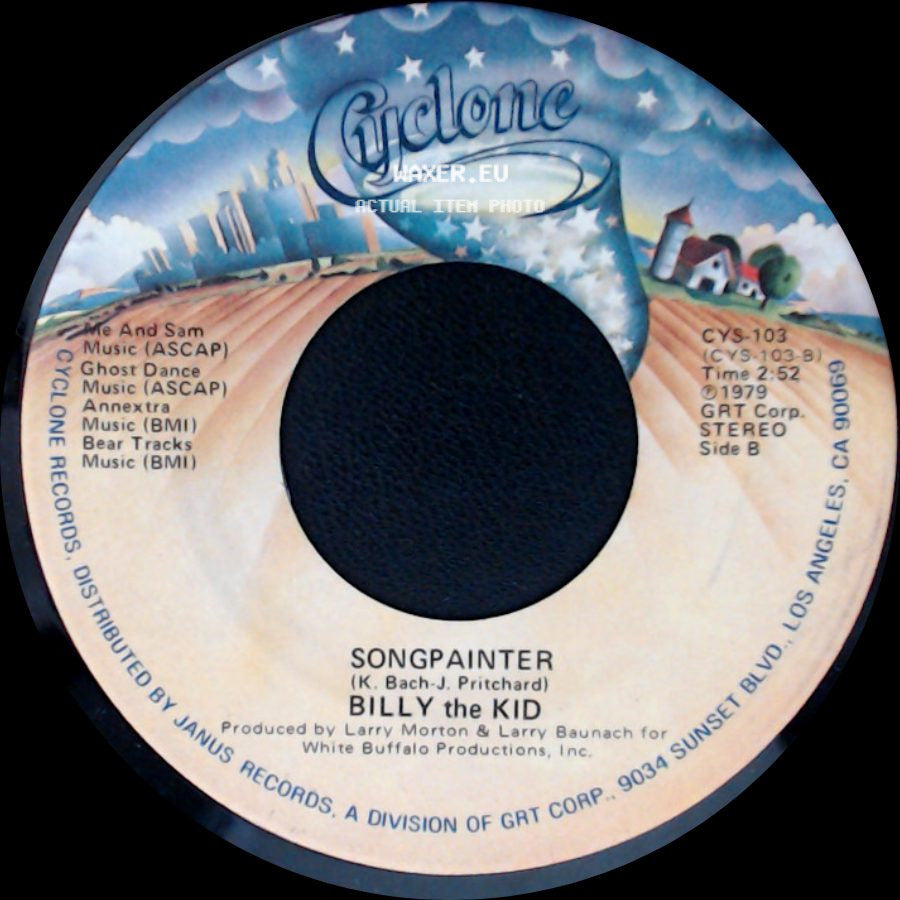 Billy The Kid - What I Feel Is You / Songpainter side B