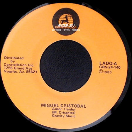 Miguel Cristobal - Amor Traidor / Mujer Callada side A