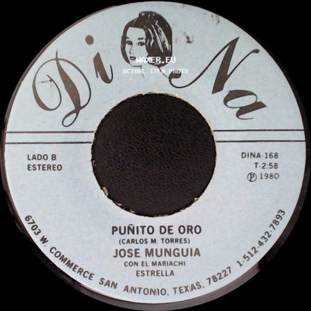 Jose Munguia - Prisionero De Amor / Puñito De Oro side B